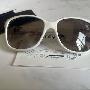 Gucci White Sunglasses